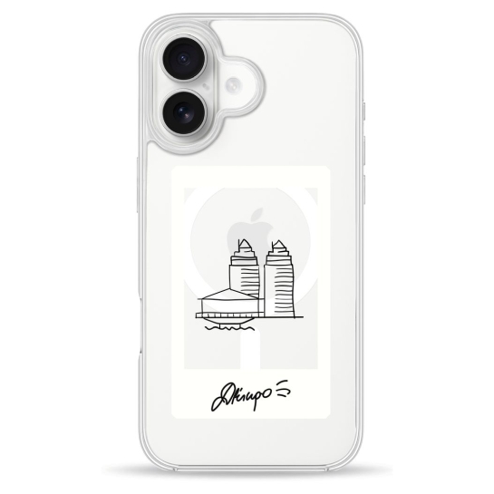 Чехол Pump Clear Case with MagSafe for iPhone 16 Dnipro - цена, характеристики, отзывы, рассрочка, фото 1