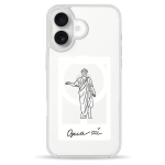 Чехол Pump Clear Case with MagSafe for iPhone 16 Odesa-mama