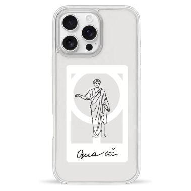 Чохол Pump Clear Case with MagSafe for iPhone 16 Pro Max Odesa-mama - цена, характеристики, отзывы, рассрочка, фото 1
