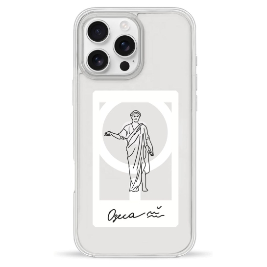 Чехол Pump Clear Case with MagSafe for iPhone 16 Pro Odesa-mama - цена, характеристики, отзывы, рассрочка, фото 1