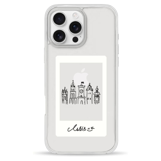 Чехол Pump Clear Case for iPhone 16 Pro Max Lviv - цена, характеристики, отзывы, рассрочка, фото 1