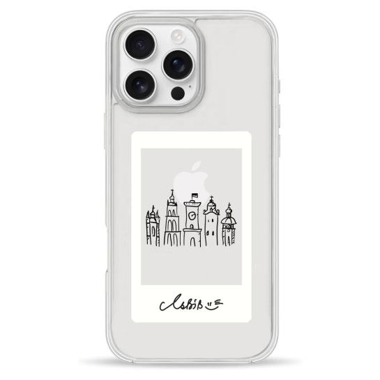 Чехол Pump Clear Case for iPhone 16 Pro Max Lviv