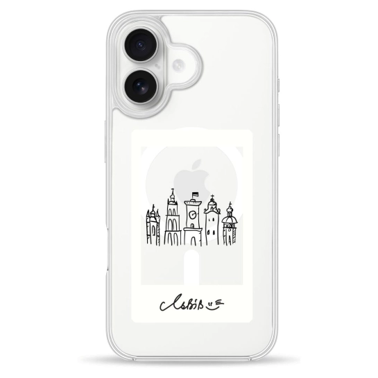 Чехол Pump Clear Case with MagSafe for iPhone 16 Lviv