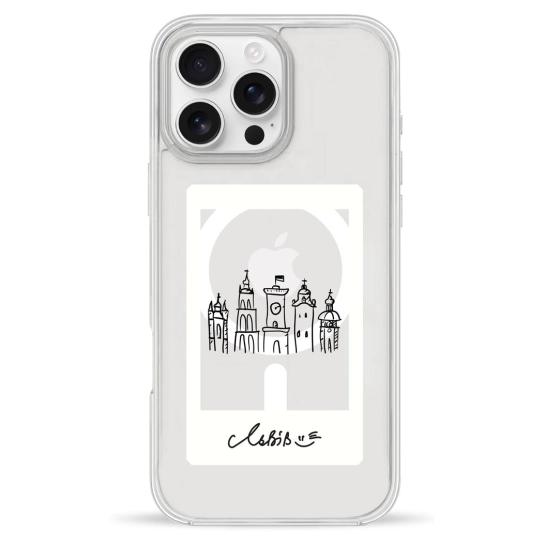 Чехол Pump Clear Case with MagSafe for iPhone 16 Pro Lviv