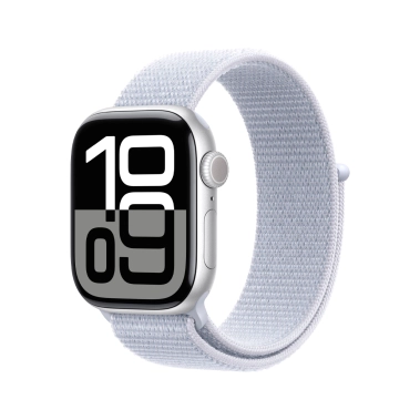Смарт-часы Apple Watch Series 10 GPS 42mm Silver Aluminum Case with Blue Cloud Sport Loop - цена, характеристики, отзывы, рассрочка, фото 1