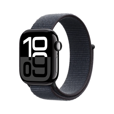 Смарт-часы Apple Watch Series 10 GPS 42mm Jet Black Aluminium Case with Ink Sport Loop - цена, характеристики, отзывы, рассрочка, фото 1
