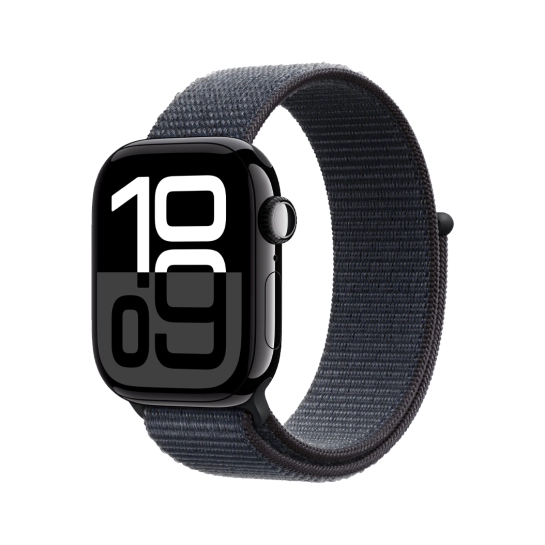 Смарт-часы Apple Watch Series 10 GPS 42mm Jet Black Aluminium Case with Ink Sport Loop