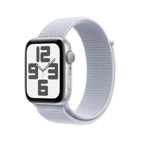 Смарт-годинник Apple Watch SE (2024) GPS 40mm Silver Aluminium Case with Blue Cloud Sport Loop