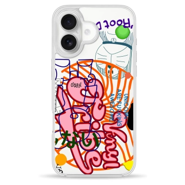 Чохол Pump Clear Case for iPhone 16 Vinyl Tribe - цена, характеристики, отзывы, рассрочка, фото 1