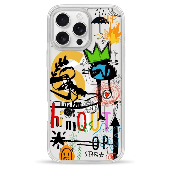 Чохол Pump Clear Case with MagSafe for iPhone 16 Pro Urban Crown