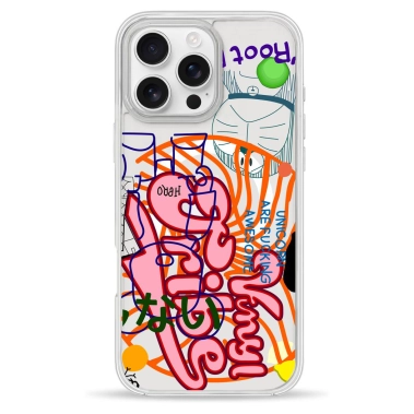 Чехол Pump Clear Case with MagSafe for iPhone 16 Pro Max Vinyl Tribe - цена, характеристики, отзывы, рассрочка, фото 1