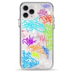 Чохол Pump Clear Case for iPhone 11 Pro Text Graffiti