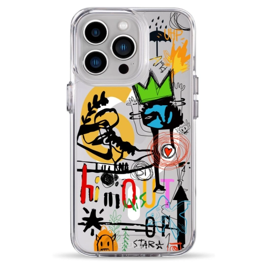 Чохол Pump Clear Case with MagSafe for iPhone 13 Pro Urban Crown