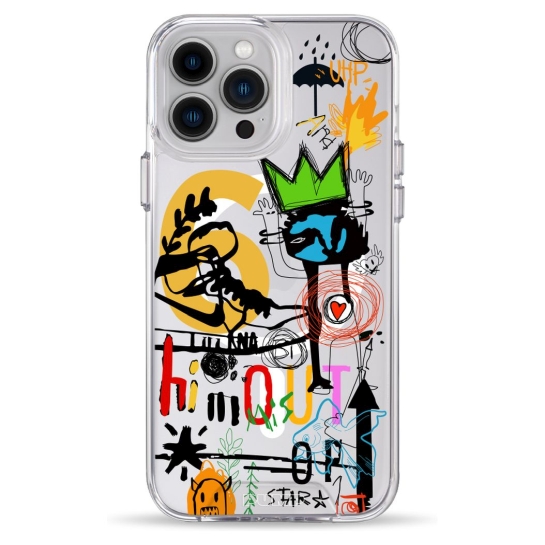 Чохол Pump Clear Case with MagSafe for iPhone 13 Pro Max Urban Crown - ціна, характеристики, відгуки, розстрочка, фото 1