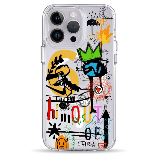 Чохол Pump Clear Case with MagSafe for iPhone 14 Pro Max Urban Crown