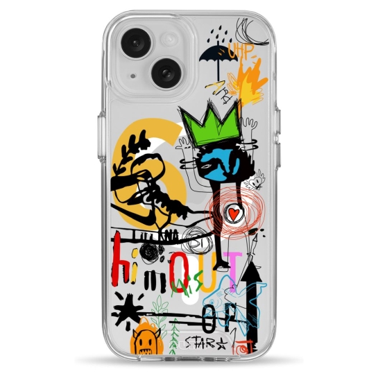 Чехол Pump Clear Case with MagSafe for iPhone 15 Urban Crown - цена, характеристики, отзывы, рассрочка, фото 1