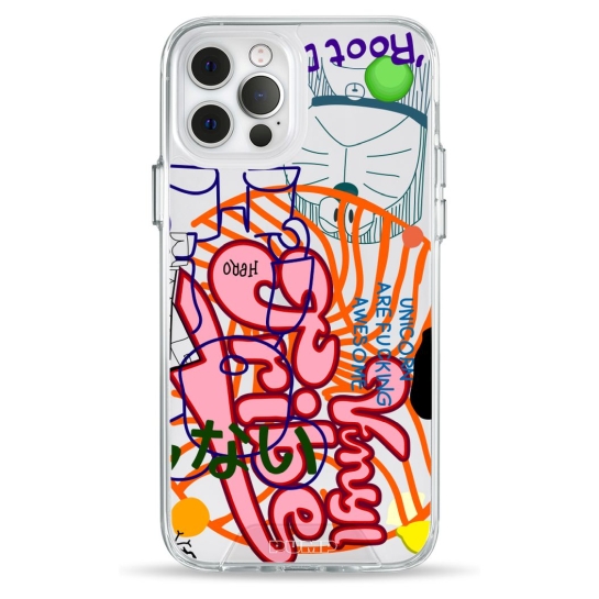 Чехол Pump Clear Case for iPhone 12/12 Pro Vinyl Tribe - цена, характеристики, отзывы, рассрочка, фото 1