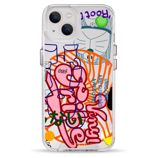 Чехол Pump Clear Case for iPhone 13 Vinyl Tribe