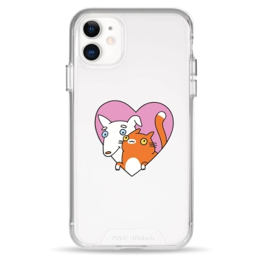 Чохол Pump Transparency Silver Button Case для iPhone 11 Friendship - цена, характеристики, отзывы, рассрочка, фото 1