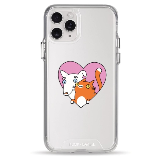 Чохол Pump Transparency Silver Button Case для iPhone 11 Pro Friendship - ціна, характеристики, відгуки, розстрочка, фото 1