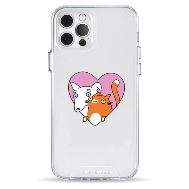 Чохол Pump Transparency Silver Button Case для iPhone 12/12 Pro Friendship - цена, характеристики, отзывы, рассрочка, фото 1