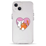 Чохол Pump Transparency Silver Button Case для iPhone 13 Friendship