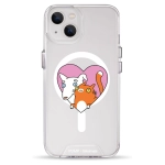 Чохол Pump Clear Case with MagSafe for iPhone 13 Friendship