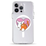 Чохол Pump Clear Case with MagSafe for iPhone 14 Pro Friendship