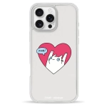 Чехол Pump Clear Case for iPhone 16 Pro Max Kitty