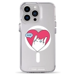 Чехол Pump Clear Case with MagSafe for iPhone 13 Pro Kitty