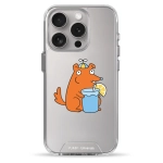 Чохол Pump Transparency Silver Button Case для iPhone 15 Pro Doggie