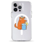 Чехол Pump Clear Case with MagSafe for iPhone 14 Pro Doggie