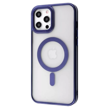Чехол Proove Blur Case with Magnetic Ring for iPhone 12 Pro Max Midnight Blue - цена, характеристики, отзывы, рассрочка, фото 1