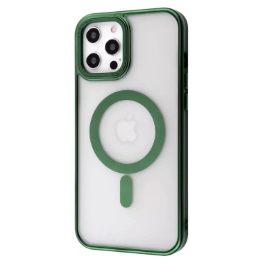 Чехол Proove Blur Case with Magnetic Ring for iPhone 12 Pro Max Green - цена, характеристики, отзывы, рассрочка, фото 1
