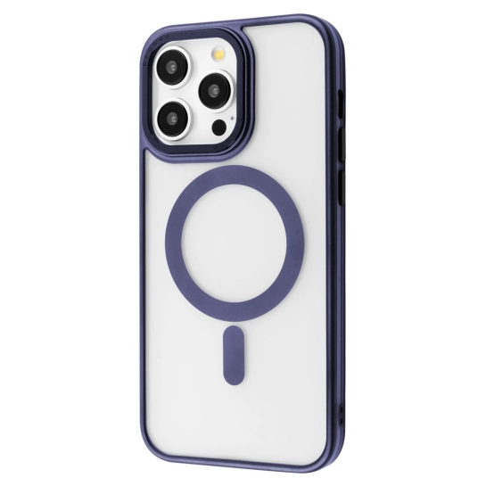 Чохол Proove Blur Case with Magnetic Ring for iPhone 14 Pro Max Midnight Blue