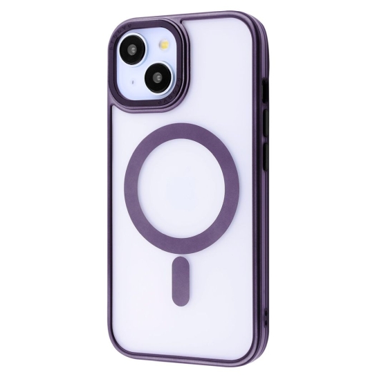 Чехол Proove Blur Case with Magnetic Ring for iPhone 15 Deep Purple - цена, характеристики, отзывы, рассрочка, фото 1