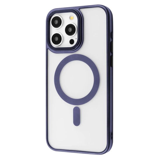 Чохол Proove Blur Case with Magnetic Ring for iPhone 15 Pro Max Midnight Blue