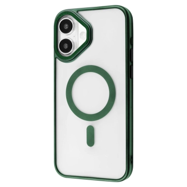 Чехол Proove Blur Case with Magnetic Ring for iPhone 16 Plus Green - цена, характеристики, отзывы, рассрочка, фото 1