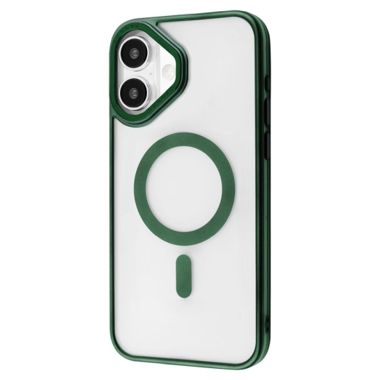 Чохол Proove Blur Case with Magnetic Ring for iPhone 16 Plus Green - ціна, характеристики, відгуки, розстрочка, фото 1
