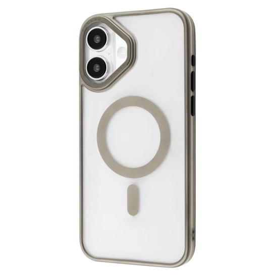 Чохол Proove Blur Case with Magnetic Ring for iPhone 16 Plus Natural Titanium