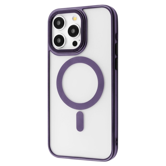 Чехол Proove Blur Case with Magnetic Ring for iPhone 16 Pro Max Deep Purple - цена, характеристики, отзывы, рассрочка, фото 1