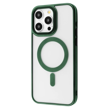 Чехол Proove Blur Case with Magnetic Ring for iPhone 16 Pro Max Green - цена, характеристики, отзывы, рассрочка, фото 1