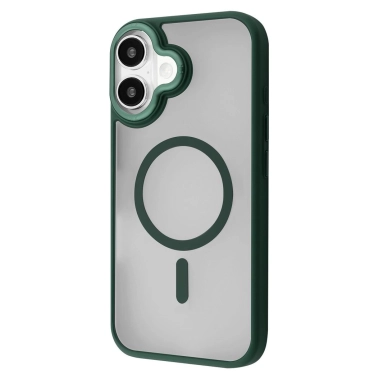 Чехол Proove Essence Case with Magnetic Ring for iPhone 16 Plus Green - цена, характеристики, отзывы, рассрочка, фото 1