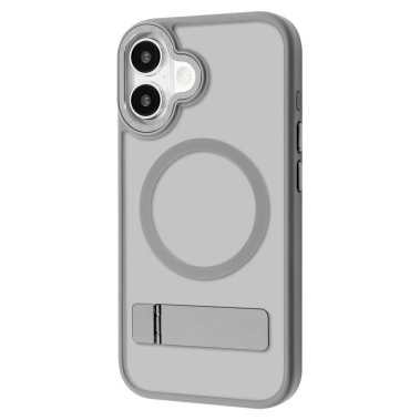 Чехол Proove Mainstay Case with Magnetic Ring for iPhone 16 Gray - цена, характеристики, отзывы, рассрочка, фото 1