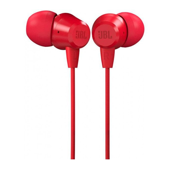 Вакурозумні навушники JBL C50HI Red (JBLC50HIRED)