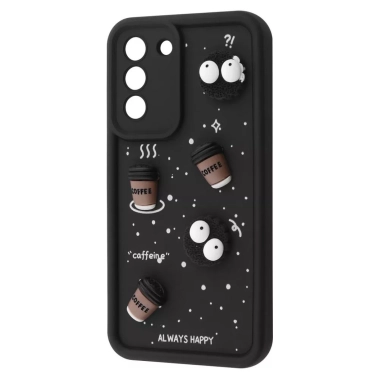 Чехол Pretty Things Case for Samsung Galaxy S21 FE (G990B) Black/Coffee - цена, характеристики, отзывы, рассрочка, фото 1