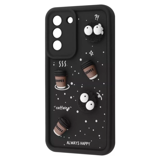 Чехол Pretty Things Case for Samsung Galaxy S21 FE (G990B) Black/Coffee