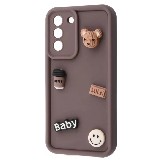 Чохол Pretty Things Case для Samsung Galaxy S21 FE (G990B) Brown/Bear
