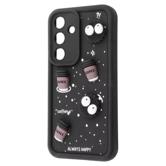 Чохол Pretty Things Case для Samsung Galaxy S23 FE (G990B) Black/Coffee