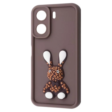 Чехол Pretty Things Case for Xiaomi Redmi 13C 4G/Poco C65 Brown/Rabbit - цена, характеристики, отзывы, рассрочка, фото 1